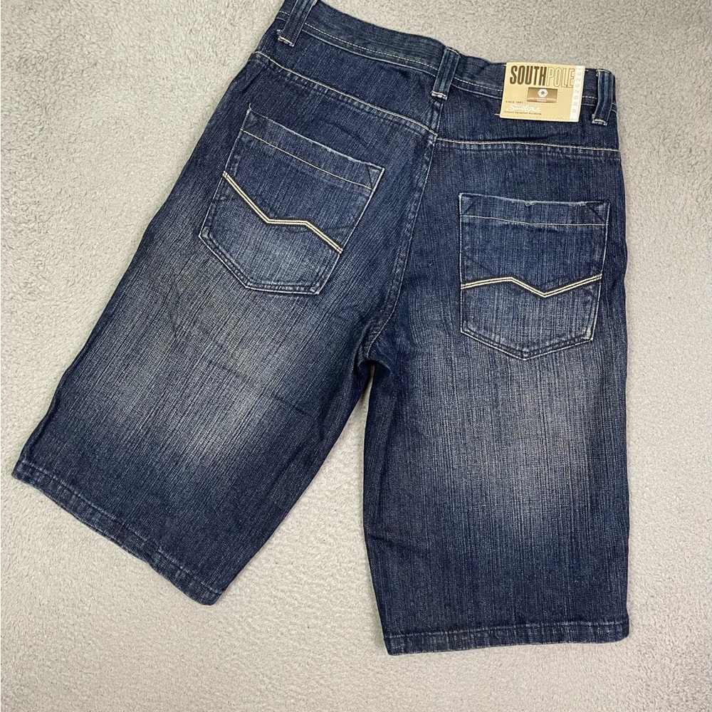 Vintage y2k South Pole baggyโ jean shorts